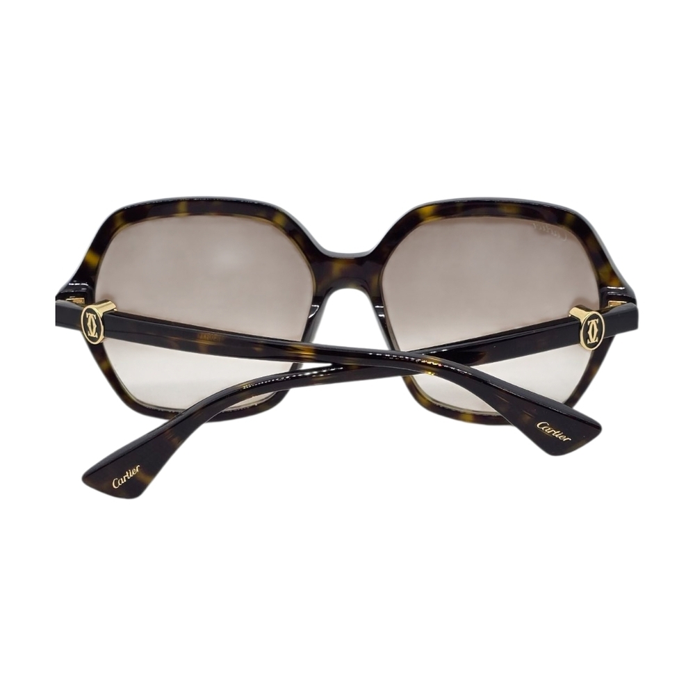 Cartier Brown Gradient Sunglasses - Picture 9 of 9